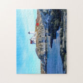vuurtoren van Cape Neddick ("Nubbles Light") Puzzl Legpuzzel (Verticaal)