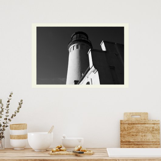 vuurtoren van Cape-ontgoocheling Poster (Keuken)