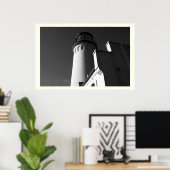 vuurtoren van Cape-ontgoocheling Poster (Thuiskantoor)