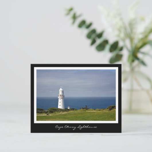 vuurtoren van Cape Otway Briefkaart (Staand voorkant)