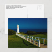 vuurtoren van Cape Otway Briefkaart (Voorkant / Achterkant)