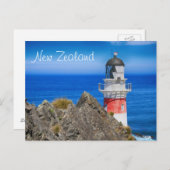 Vuurtoren van Cape Palliser New Zealand Briefkaart (Voorkant / Achterkant)