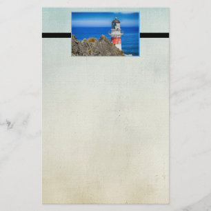 Vuurtoren van Cape Palliser New Zealand Briefpapier