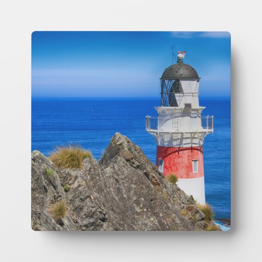 Vuurtoren van Cape Palliser New Zealand Fotoplaat (Voorkant)