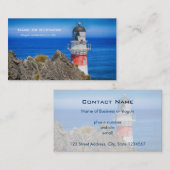 Vuurtoren van Cape Palliser New Zealand Visitekaartje (Voorkant / Achterkant)