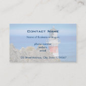 Vuurtoren van Cape Palliser New Zealand Visitekaartje (Achterkant)