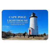 vuurtoren van Cape Poge, Massachusetts Flexi Magne Magneet (Horizontaal)
