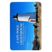vuurtoren van Cape Poge, Massachusetts Flexi Magne Magneet (Verticaal)