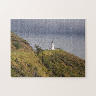 Vuurtoren van Cape Reinga en Nieuw-Zeeland/Maori Legpuzzel