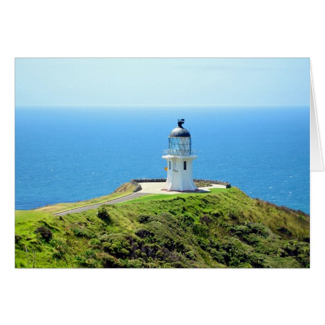 vuurtoren van Cape Reinga, Nieuw-Zeeland (Voorkant Horizontaal)