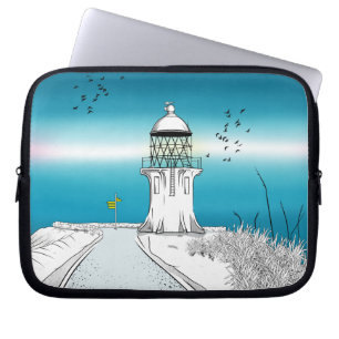 vuurtoren van Cape Reinga Nieuw-Zeeland Laptop Sleeve