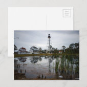 vuurtoren van Cape San Blas Briefkaart (Voorkant / Achterkant)