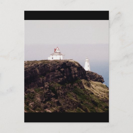 vuurtoren van Cape Spear Briefkaart (Voorkant)