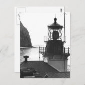 vuurtoren van Cape St. Elias Briefkaart (Voorkant / Achterkant)