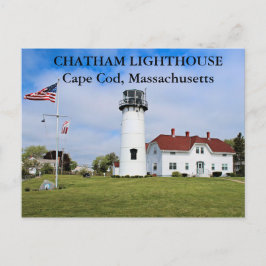Vuurtoren van Chatham, Massachusetts Briefkaart