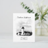 vuurtoren van Chatham - Massachusetts Briefkaart (Staand voorkant)