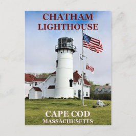 Vuurtoren van Chatham, Massachusetts Briefkaart