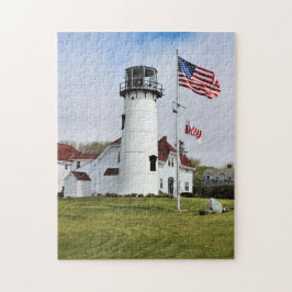 vuurtoren van Chatham, massachusetts Puzzle Legpuzzel