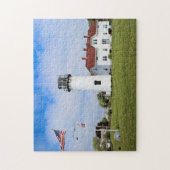 vuurtoren van Chatham, massachusetts van Cape Cod Legpuzzel (Verticaal)