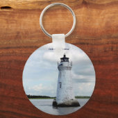 vuurtoren van Cockspur Sleutelhanger (Voorkant)