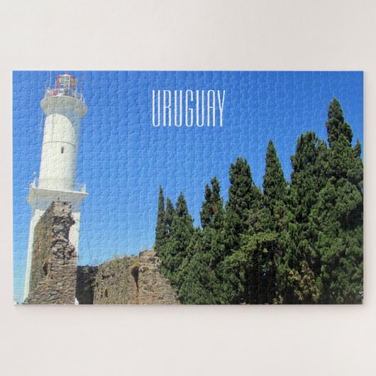 vuurtoren van colonia legpuzzel (Horizontaal)