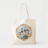 vuurtoren van Connecticut Shells Tote Bag (Voorkant)