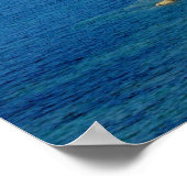 vuurtoren van Corbiere bij lage getij Poster (Hoek)