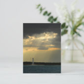 vuurtoren van Costa Maya Briefkaart (Staand voorkant)