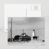vuurtoren van cove Point Briefkaart (Voorkant / Achterkant)