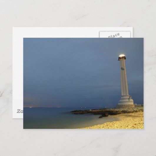 vuurtoren van Cozumel Briefkaart (Voorkant / Achterkant)