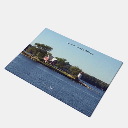 Vuurtoren van Crossover Island Deurmat (Schuin)