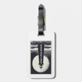 Vuurtoren van Curituck Beach Bagagelabel (Achterkant verticaal)