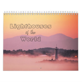 vuurtoren van de 12-maandenkalender van de Wereld Kalender