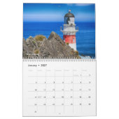vuurtoren van de 12-maandenkalender van de Wereld Kalender (Jan 2027)