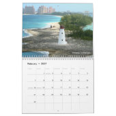 vuurtoren van de 12-maandenkalender van de Wereld Kalender (Feb 2027)