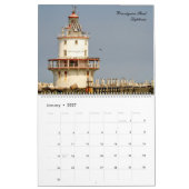 Vuurtoren van de baai van Delaware Kalender (Jan 2027)