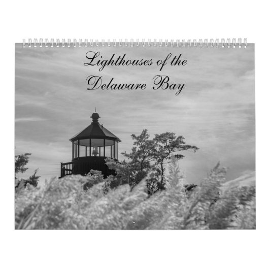 Vuurtoren van de baai van Delaware Kalender (Hoes)