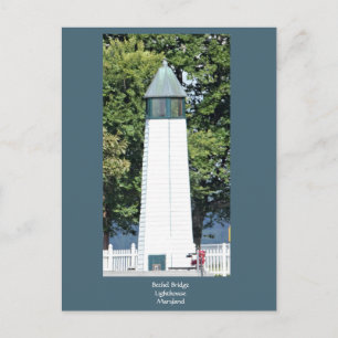 vuurtoren van de brug van Bethel Briefkaart
