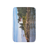 Vuurtoren van de Burnt Coat Harbour, Zwans Island Badmat (Voorkant Verticaal)