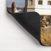Vuurtoren van de Coquille, Oregon Mousepad Muismat (Hoek)