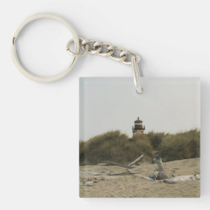 Vuurtoren van de Coquille, Oregon Sleutelhanger