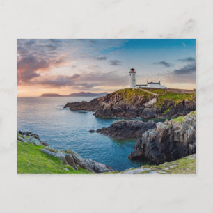 vuurtoren van de Fanad Head   Donegal, Ierland Briefkaart