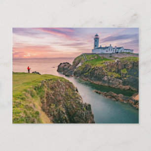 vuurtoren van de Fanad Head   Donegal, Ierland Briefkaart