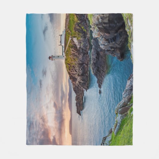vuurtoren van de Fanad Head | Donegal, Ierland Fleece Deken (Voorkant)