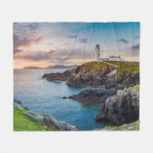 vuurtoren van de Fanad Head | Donegal, Ierland Fleece Deken (Voorkant (Horizontaal))