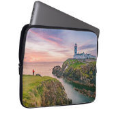 vuurtoren van de Fanad Head | Donegal, Ierland Laptop Sleeve (Voorkant Rechts)