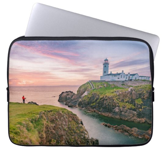 vuurtoren van de Fanad Head | Donegal, Ierland Laptop Sleeve (Voorkant)
