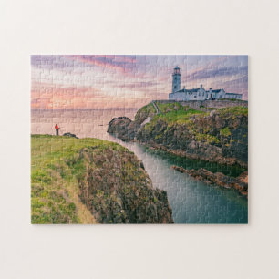 vuurtoren van de Fanad Head   Donegal, Ierland Legpuzzel
