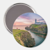 vuurtoren van de Fanad Head | Donegal, Ierland Magneet (Voorkant / Achterkant)