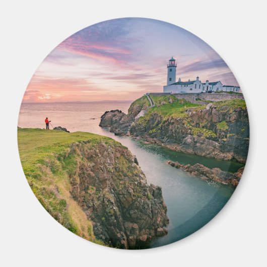 vuurtoren van de Fanad Head | Donegal, Ierland Magneet (Voorkant)